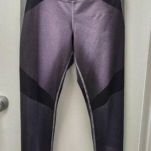 The North Face Purple and Black Leggings.
